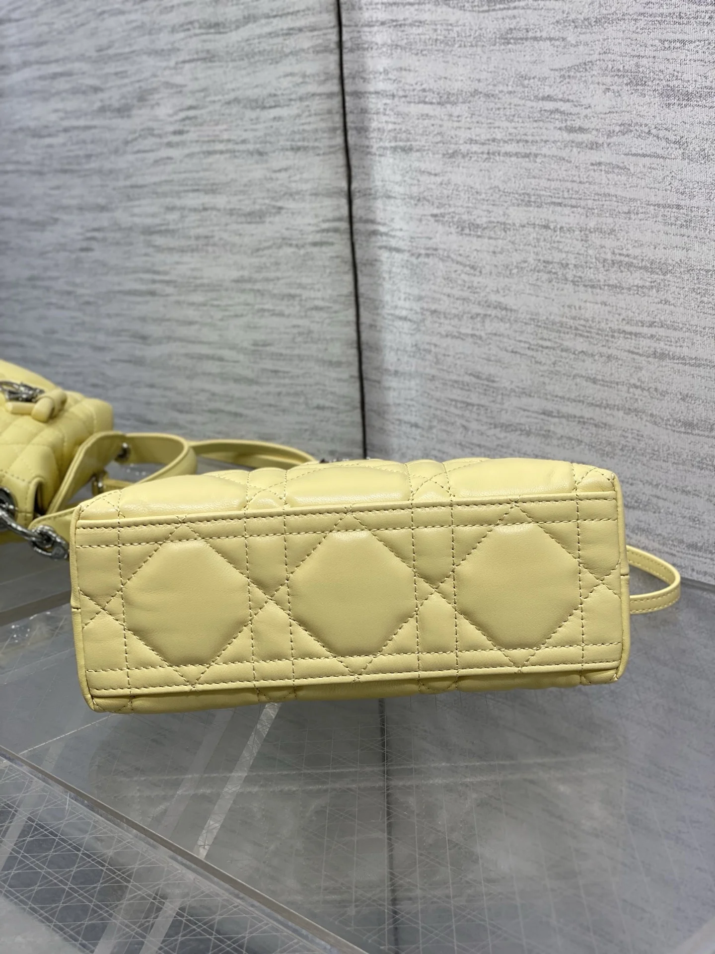 DIOR Top Handle Bags Yellow-Silver 22.5X9X13CM F0010060830 - Image 7