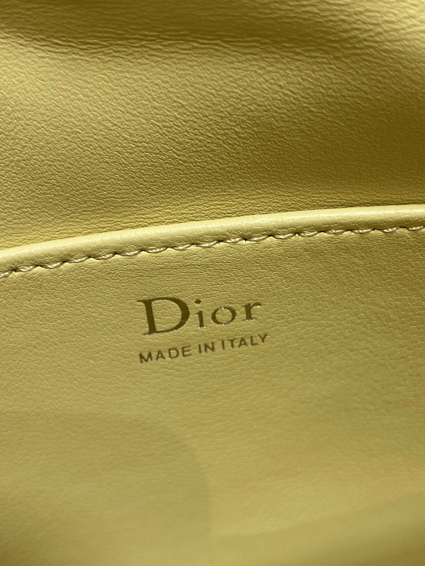 DIOR Top Handle Bags Yellow-Silver 22.5X9X13CM F0010060830 - Image 9