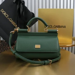 Alternative view of DOLCE & GABBANA Top Handle Bags Green-Gold 18X11X6CM G4010067302