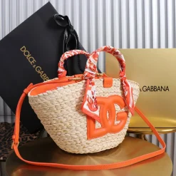 Alternative view of DOLCE & GABBANA Totes Bags Beige-Orange 35X28X16CM H6010067292