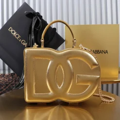 DOLCE & GABBANA Trend Bags Gold 20X15X6.5CM A22010067276