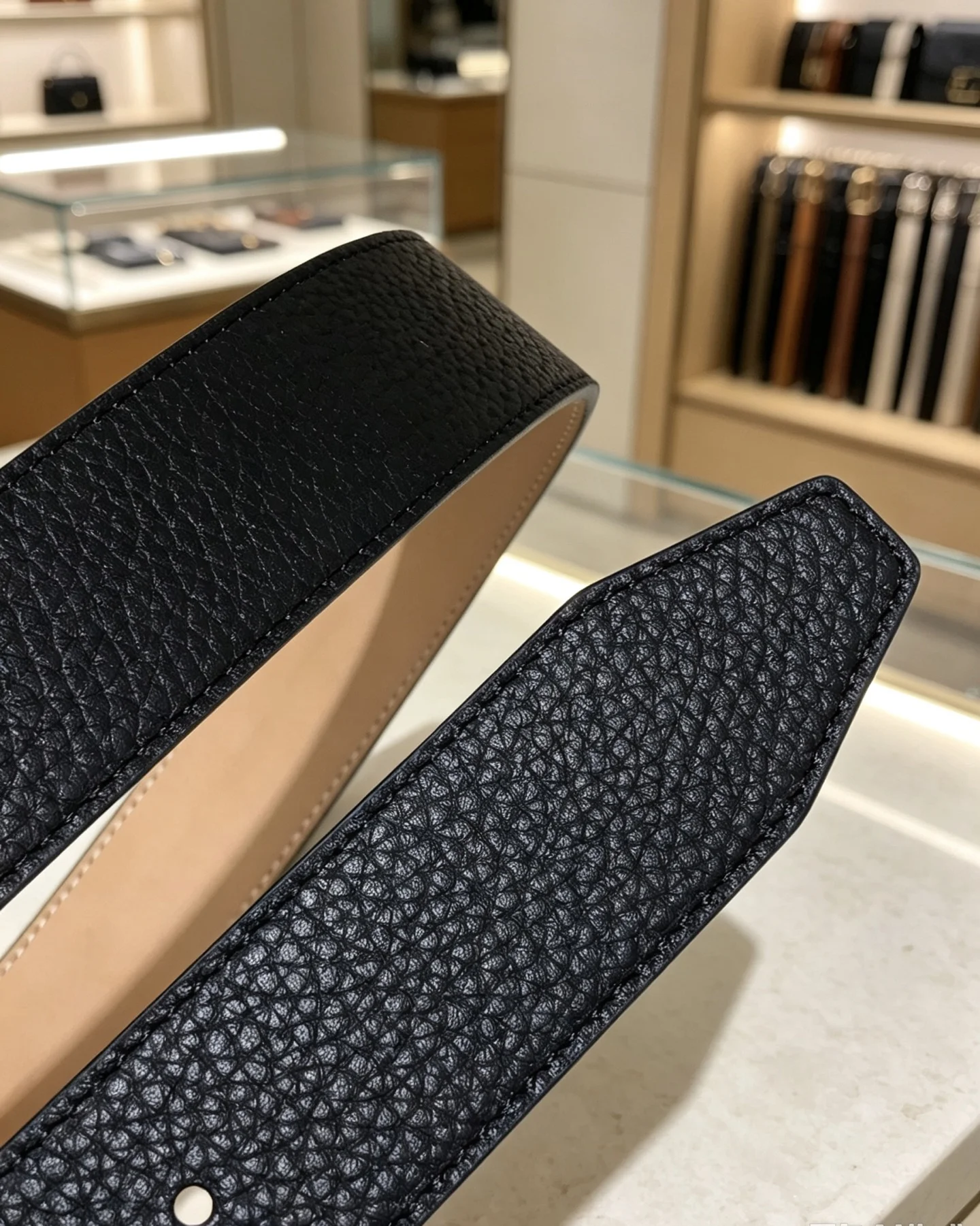 FENDI Belts Black 35mm Width A8010050331 - Image 8