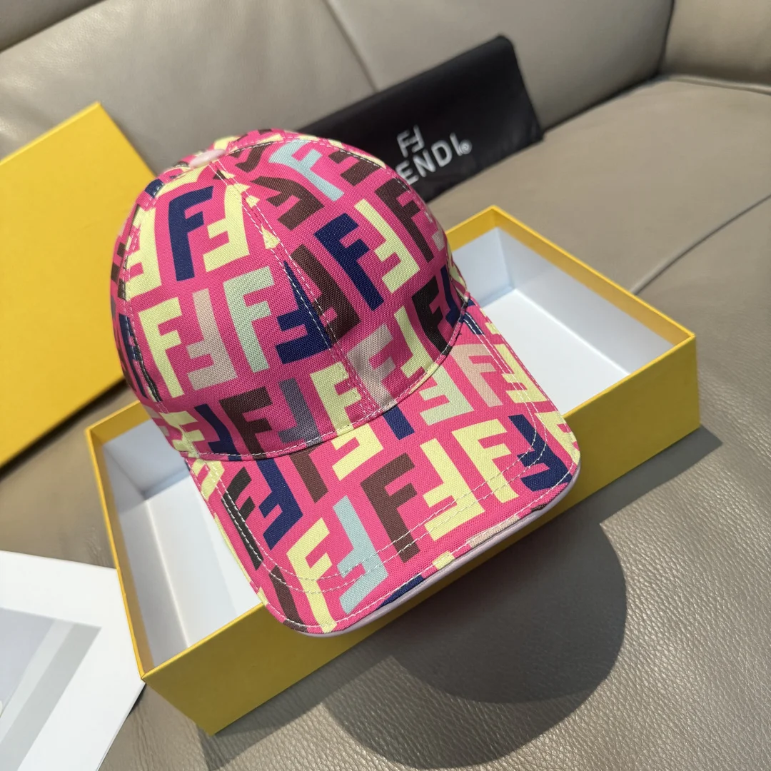 FENDI Caps Pink-Yellow-Blue-Brown F010070231