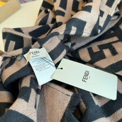 Alternative view of FENDI Scarves Brown-Black A9510071165