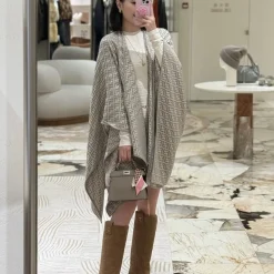 Alternative view of FENDI Scarves Gray-White C1510070395