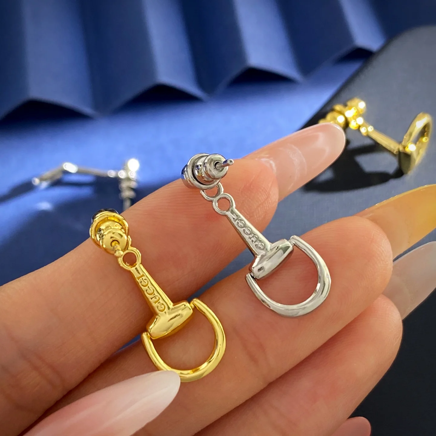 GUCCI Earrings Brass E010050106 - Image 6