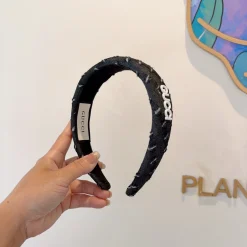 Alternative view of GUCCI Hair Accessories Black-White D510070253