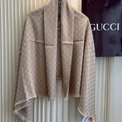 GUCCI Scarves Beige-White A6510071103