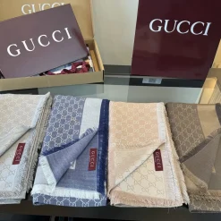 Alternative view of GUCCI Scarves Beige-White A6510071103