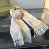 GUCCI Scarves Cashmere Beige-White One Size A1510071539