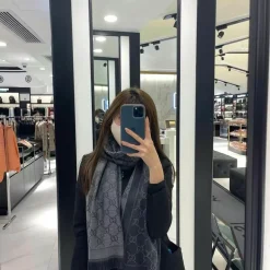 GUCCI Scarves Grey-Black I510070077