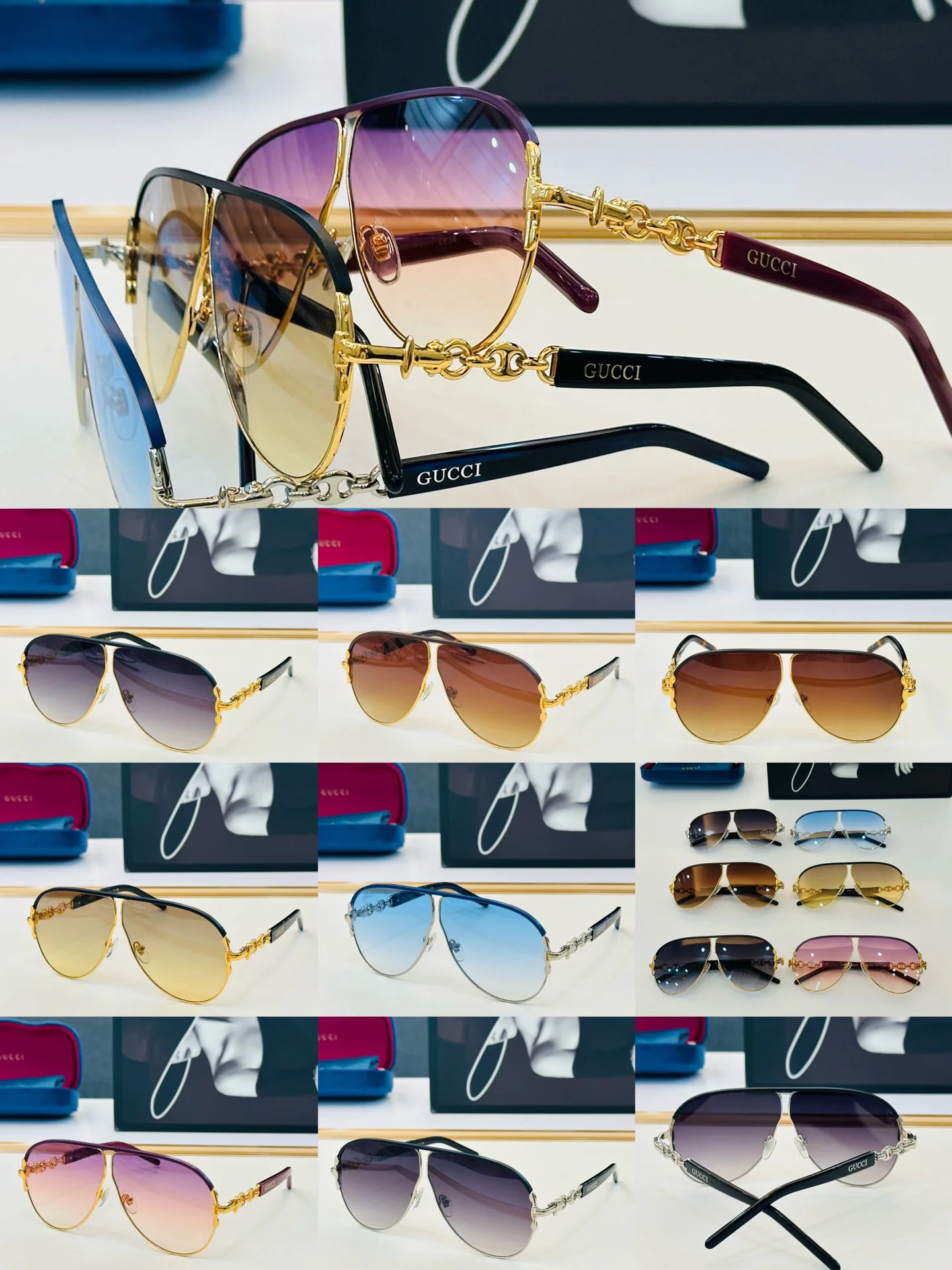 GUCCI Sunglasses A3510070474 - Image 9
