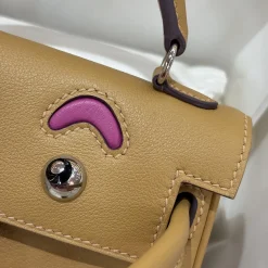 Alternative view of HERMES Bags Tan-Pink 16CM A35010063388