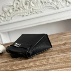 Alternative view of HERMES Clutches Bags Black-Silver F5010061225