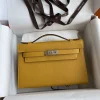 HERMES Clutches Bags Yellow-Silver F5010061522