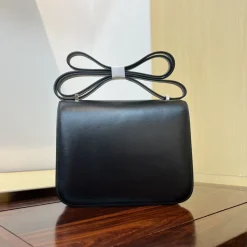 Alternative view of HERMES Shoulder Bags Black-Silver 19X23CM A05010061807