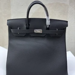HERMES Top Handle Bags Black 40CM B75010060003