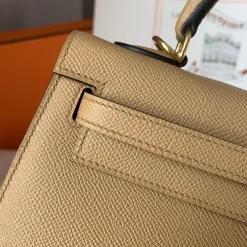 Alternative view of HERMES Top Handle Bags Brown-Gold A05010060063