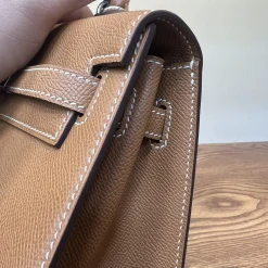 Alternative view of HERMES Top Handle Bags Epsom Leather Brown 25_28 A05010060695