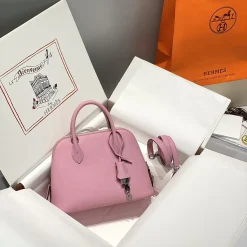 HERMES Top Handle Bags Pink A15010061688