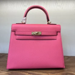 HERMES Top Handle Bags Pink-Gold A05010060625