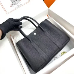 HERMES Totes Bags Black 30X36CM I5010062997