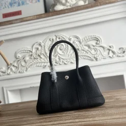 HERMES Totes Bags Black H8010062775