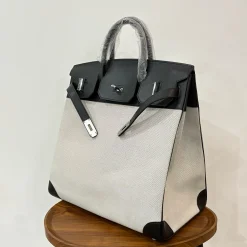 Alternative view of HERMES Travel Bags Black-White B05010061774