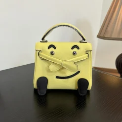 HERMES Trend Bags Yellow-Black A35010063453