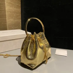 Alternative view of JIMMY CHOO Bucket Bags Gold 16X16X9CM G8010066568