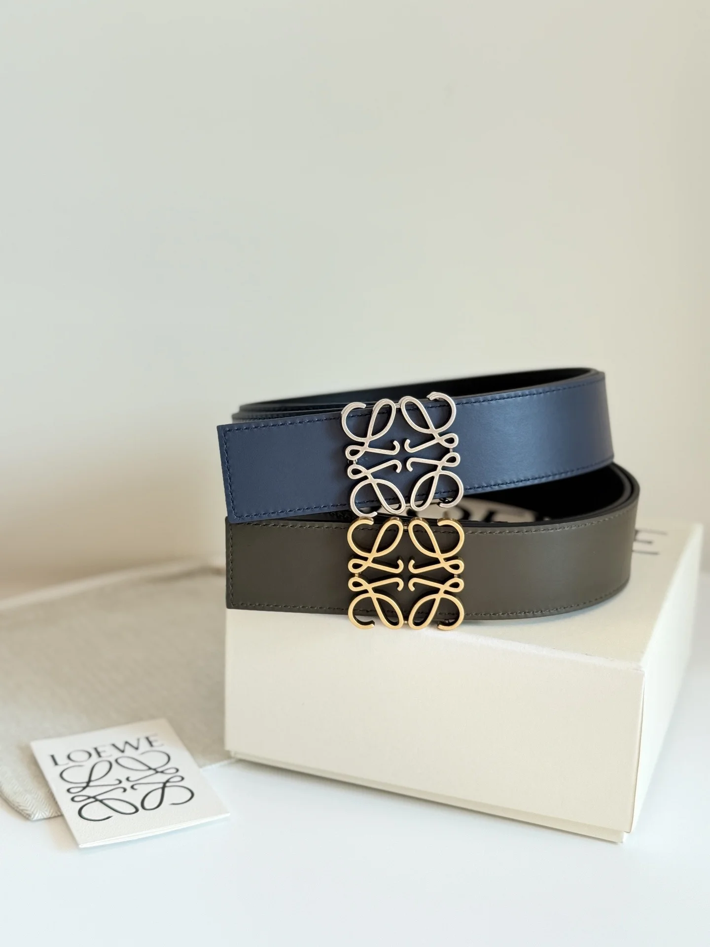 LOEWE Belts Black-Silver A6010050160 - Image 9