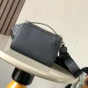 LOEWE Crossbody Bags Calf Leather Black 18X13X8.5CM F4010060416