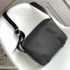 LOEWE Messenger Bags Calfskin Leather Black-Silver 28X21X10CM F8010063662