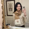 LOEWE Scarves Cashmere Beige-Brown 30_180CM A3010070850
