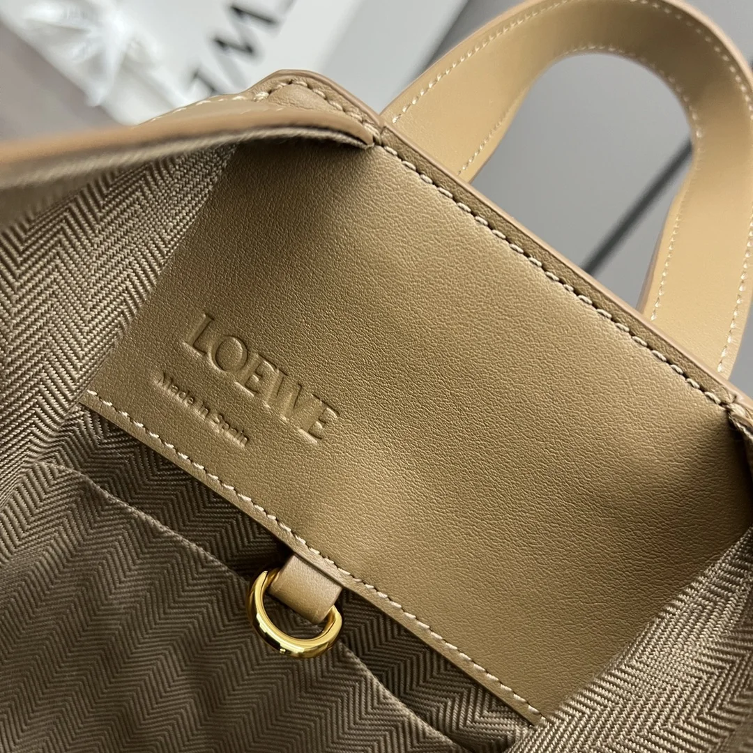 LOEWE Shoulder Bags Beige-Gold 19.5X14.4X20.8CM G8010063963 - Image 9