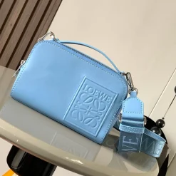 LOEWE Shoulder Bags Blue 18X13X8.5CM F4010060446
