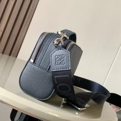 Alternative view of LOEWE Shoulder Bags Blue-Navy 18X13X8.5CM F4010060428