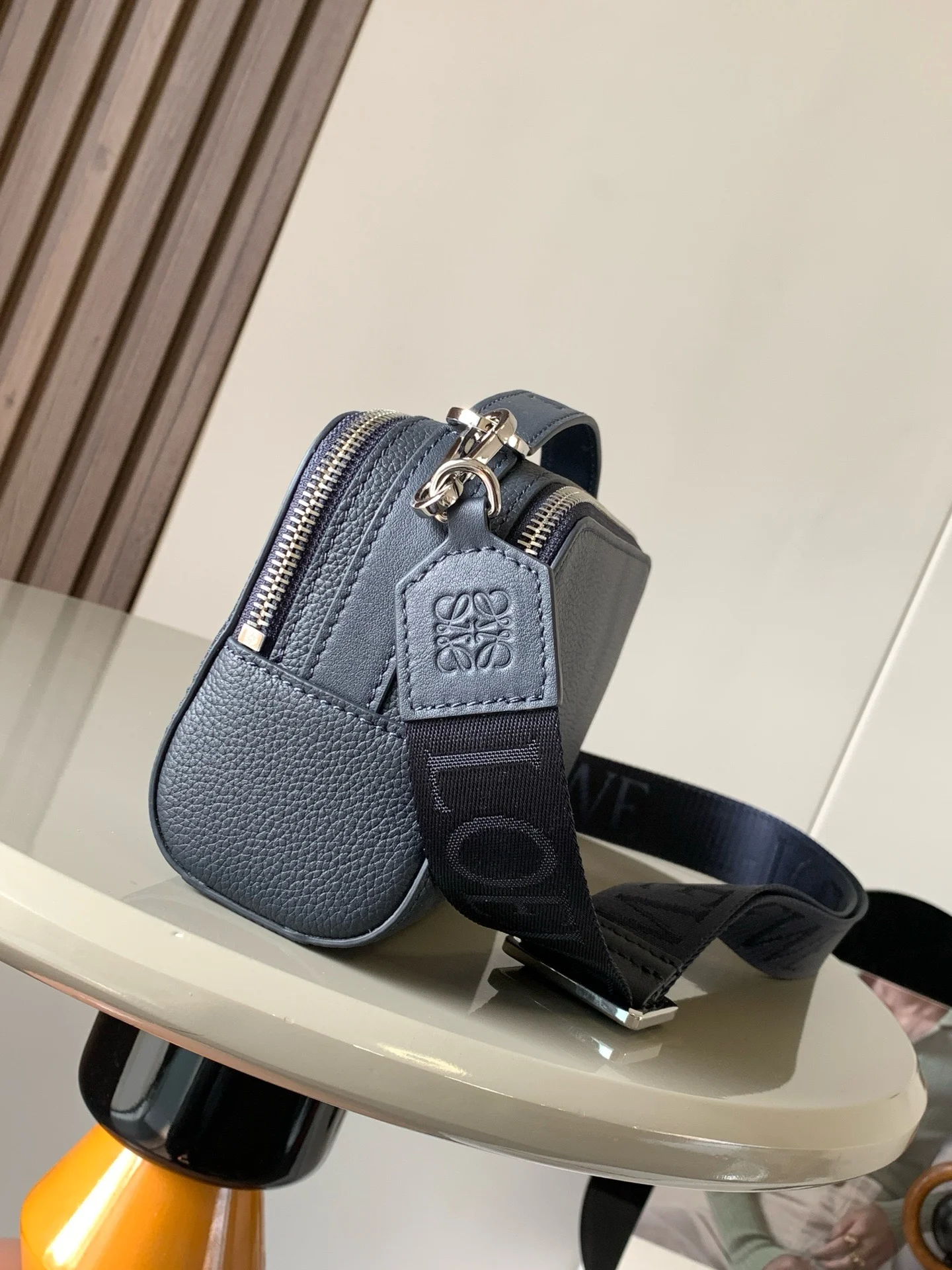 LOEWE Shoulder Bags Blue-Navy 18X13X8.5CM F4010060428 - Image 2