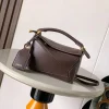 LOEWE Shoulder Bags Brown-Gold 18X12.5X7.5CM F7010060590