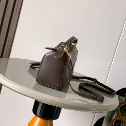 Alternative view of LOEWE Shoulder Bags Brown-Gold 18X12.5X7.5CM F7010060590