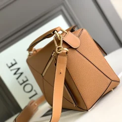 Alternative view of LOEWE Shoulder Bags Calf Leather Brown-Gold 29X19.5X14CM G8010062406