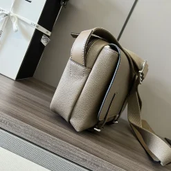 Alternative view of LOEWE Shoulder Bags Calfskin Leather Beige-Brown 24X17.5X11CM F5010063625
