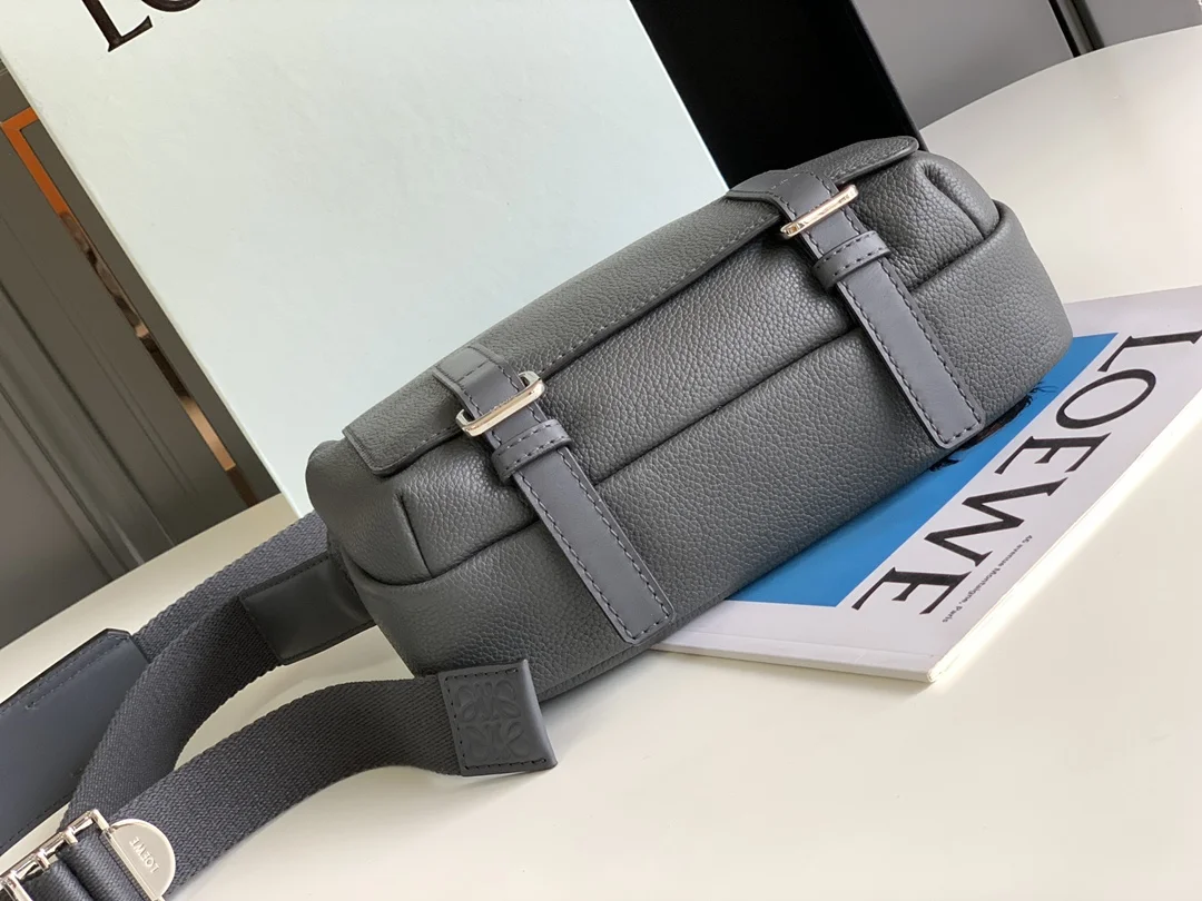 LOEWE Shoulder Bags Gray 24X17.5X11CM F5010063648 - Image 5