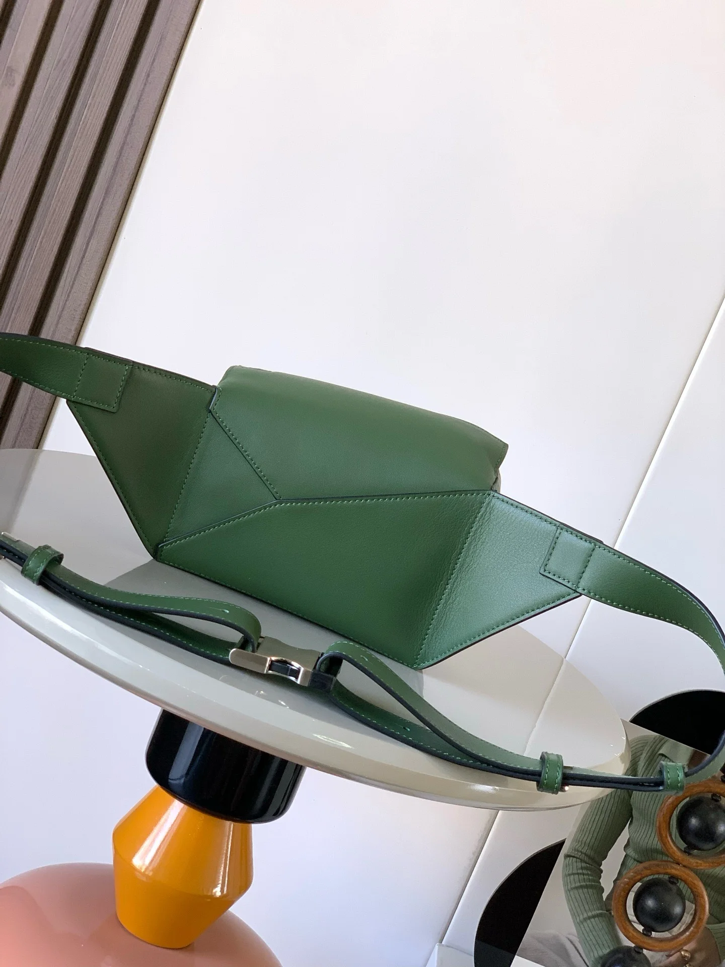 LOEWE Shoulder Bags Green 18CMX12CMX7.5CM F1010060542 - Image 4