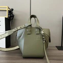Alternative view of LOEWE Shoulder Bags Green-Silver 19.5X14.4X20.8CM G8010064007