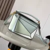 LOEWE Shoulder Bags Light Blue-White-Light Green 18X12.5X8CM E3010060470