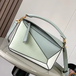 LOEWE Shoulder Bags Mintgreen-Lightblue 24X16X10CM F7010060494