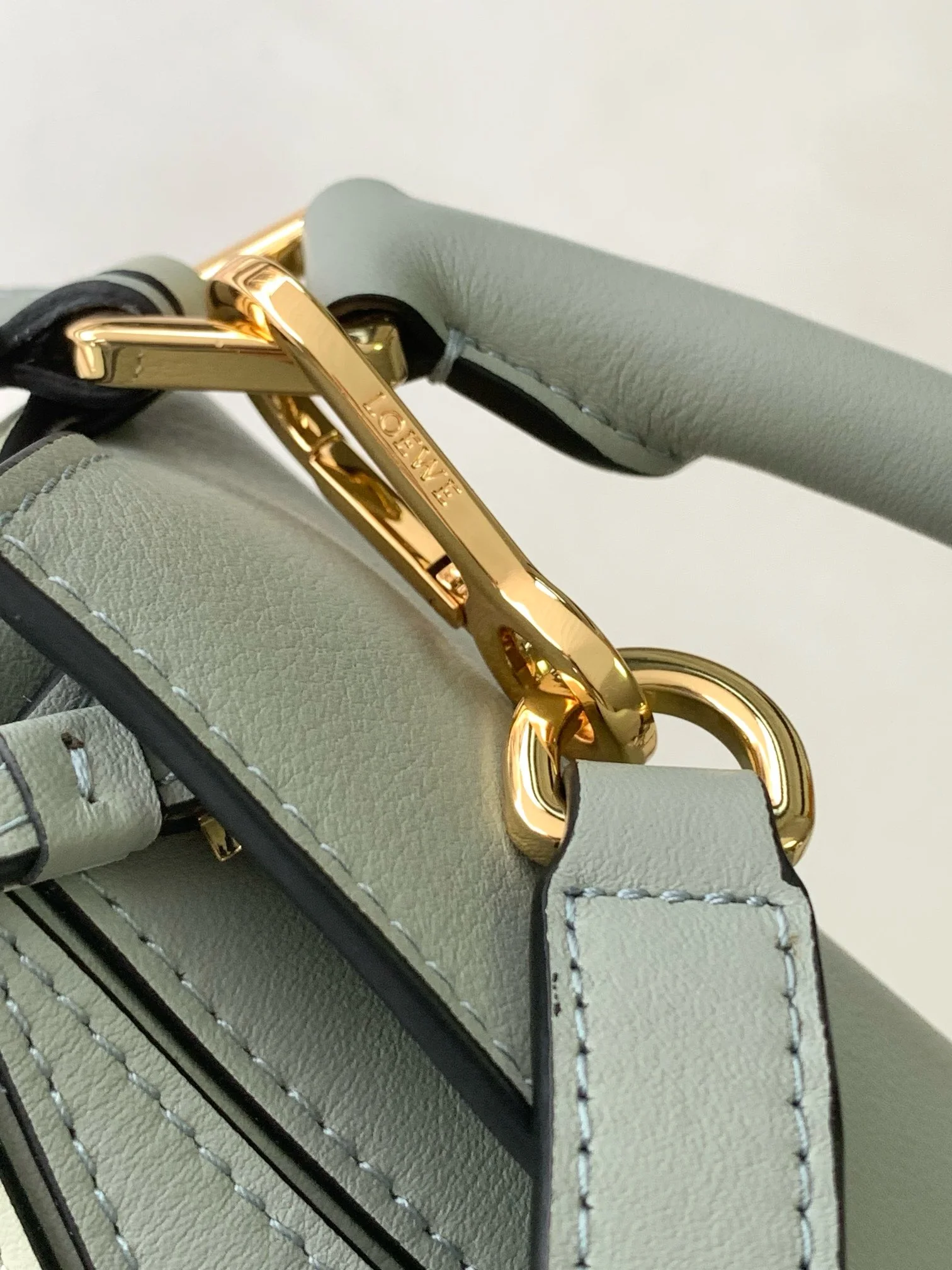 LOEWE Shoulder Bags Mintgreen-Lightblue 24X16X10CM F7010060494 - Image 6