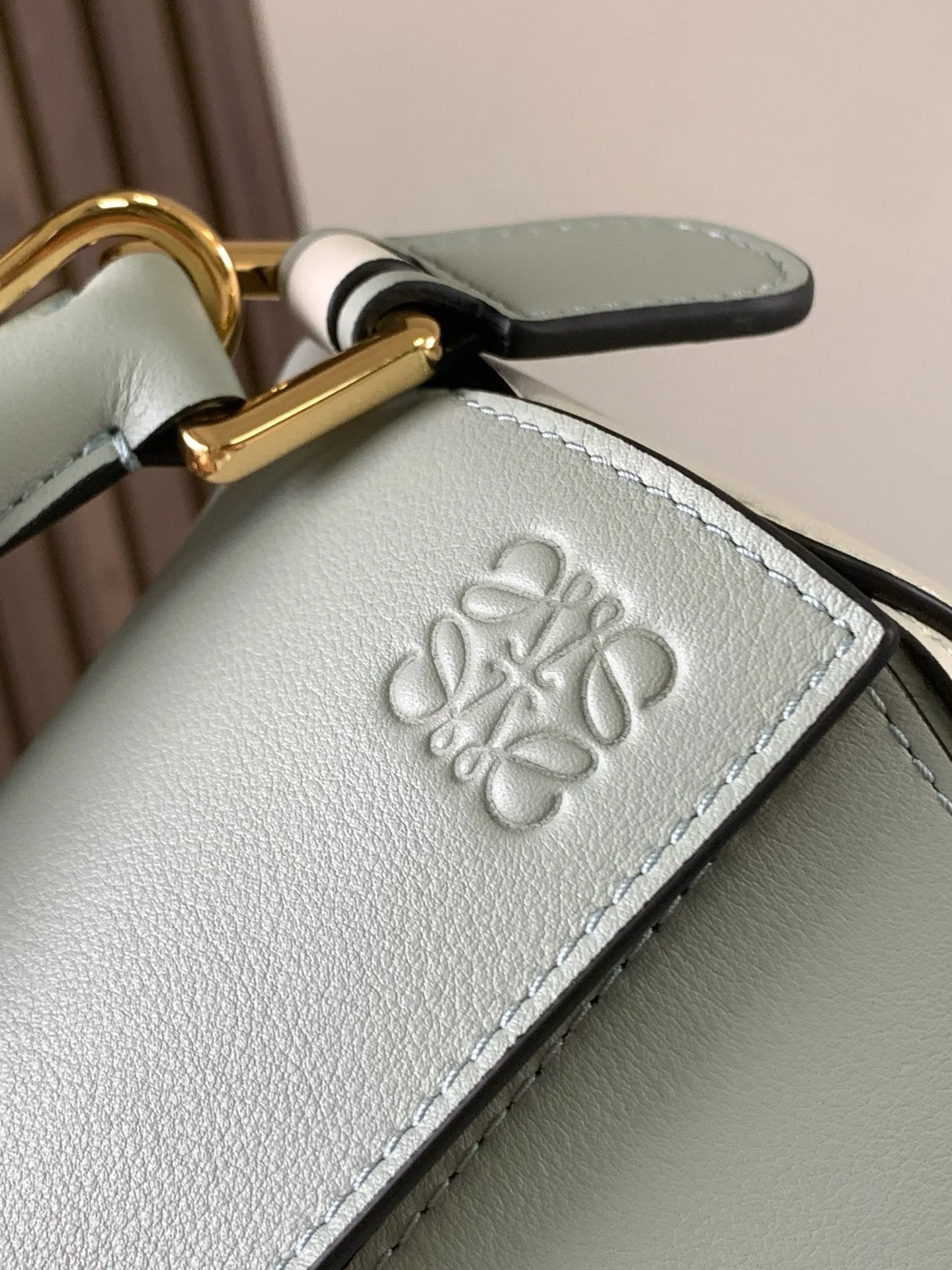 LOEWE Shoulder Bags Mintgreen-Lightblue 24X16X10CM F7010060494 - Image 7