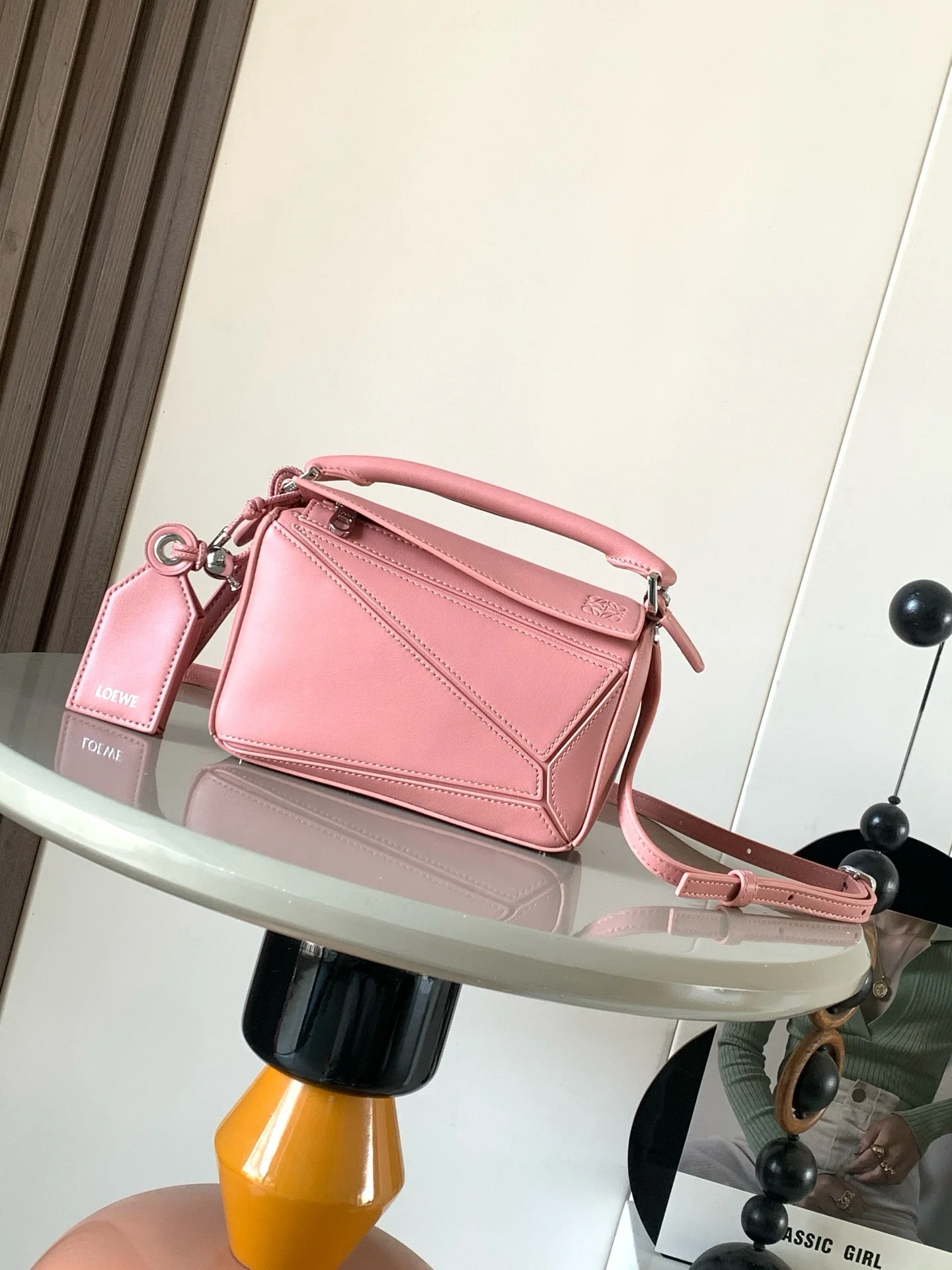 LOEWE Shoulder Bags Pink 18X12.5X7.5CM F7010060571